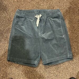 Vuori Grey Corduroy Short Medium